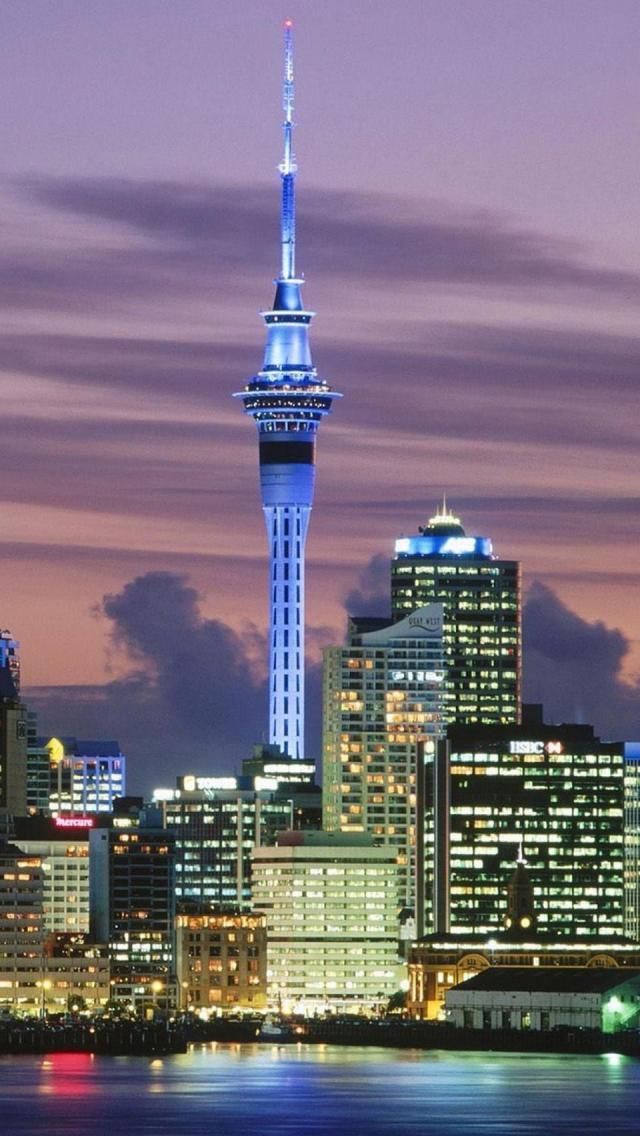Auckland skyline - New Zealand