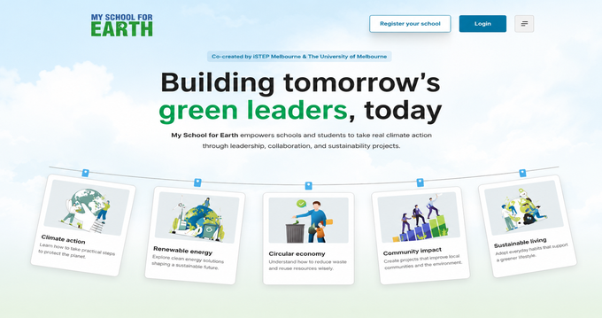 My School for Earth sustainability workshop with educators