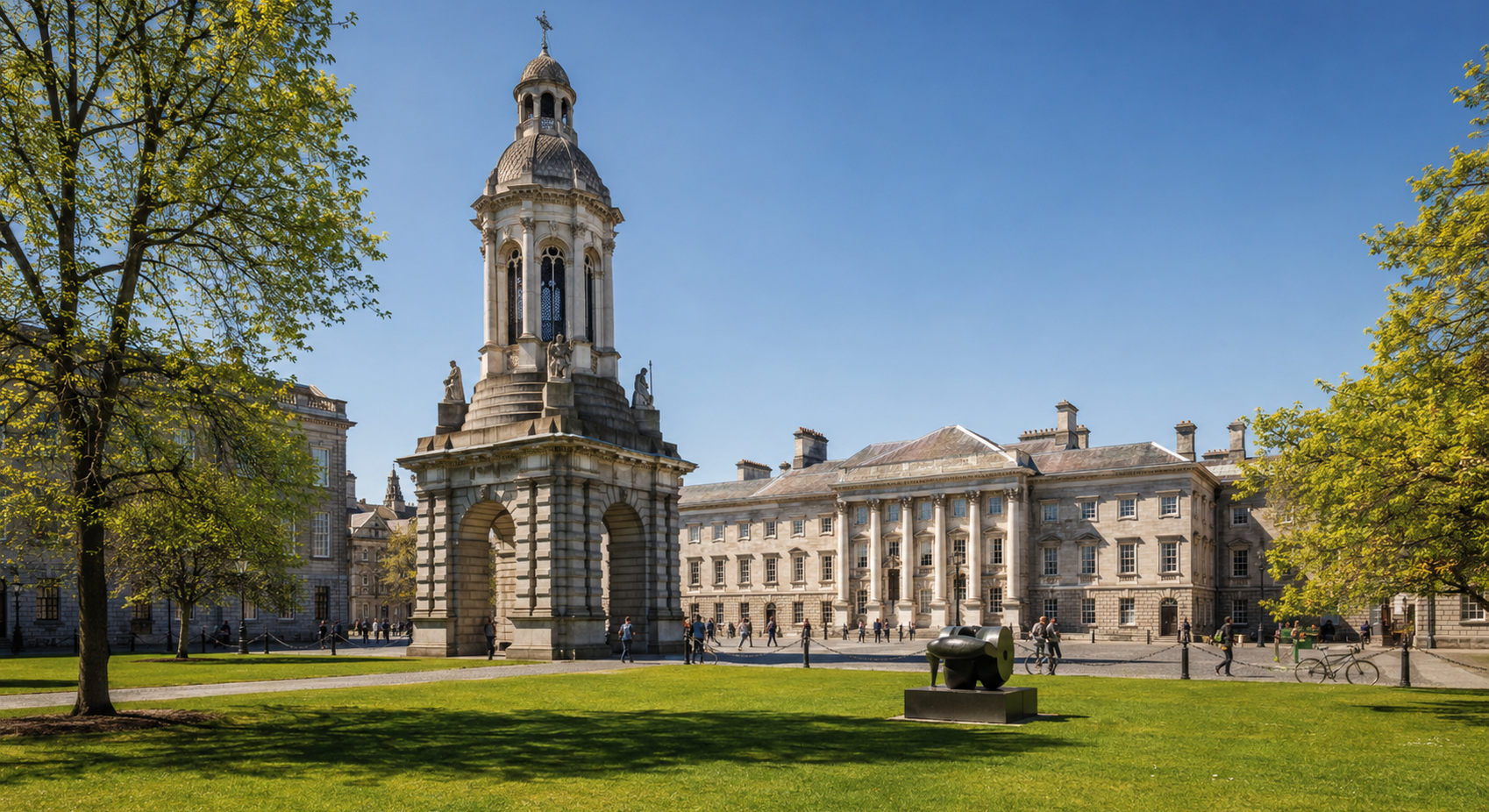 Trinity College Dublin campus — study in Ireland with iSTEP